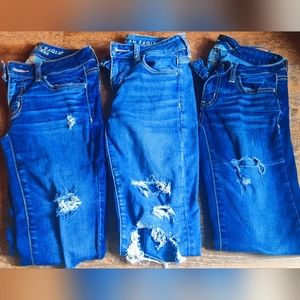 Women's American Eagle Jeans lot size 0